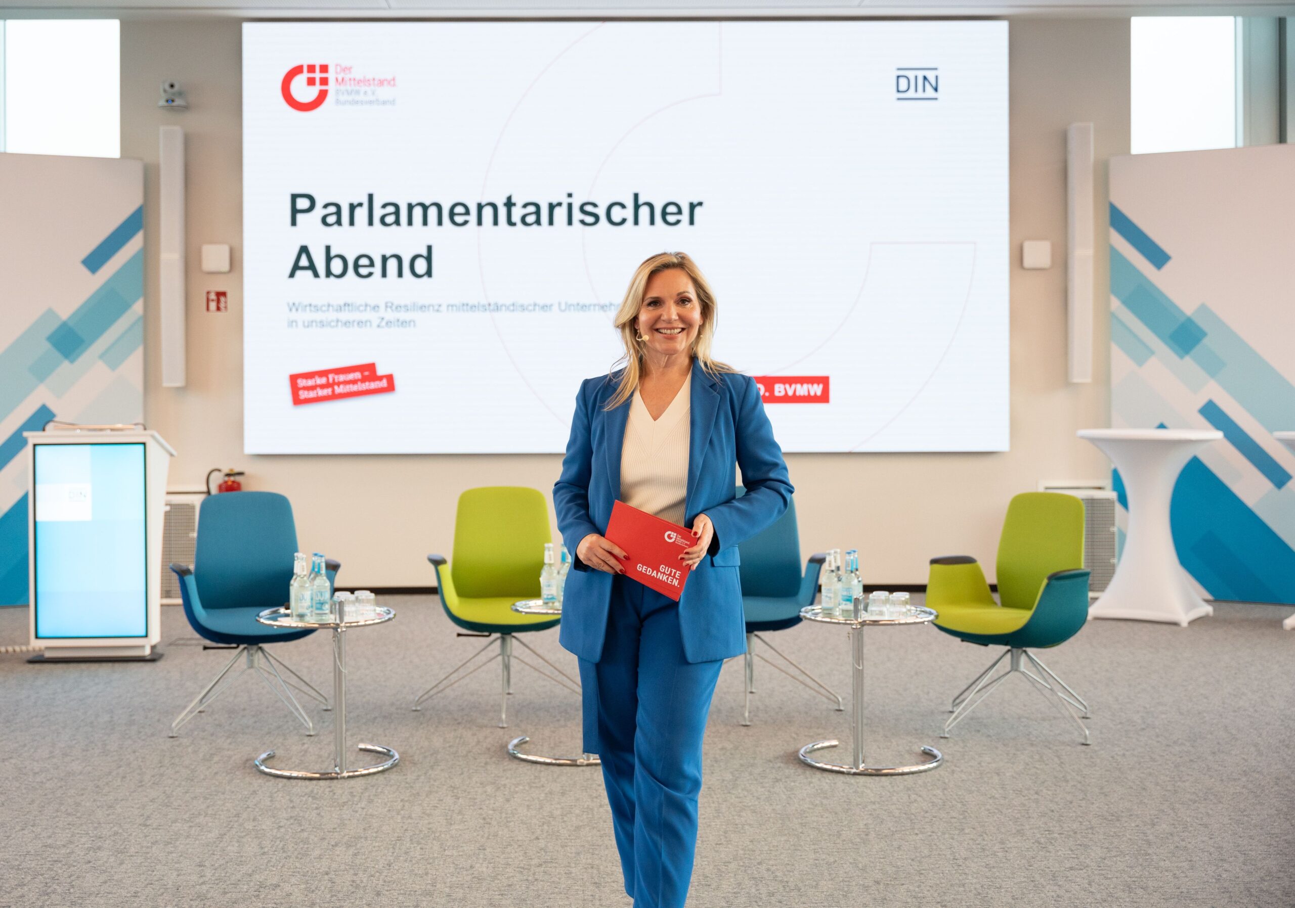 Moderation Parlamentarischer Abend „Frauen.Zukunft.Mittelstand“ BVMW e.V.
