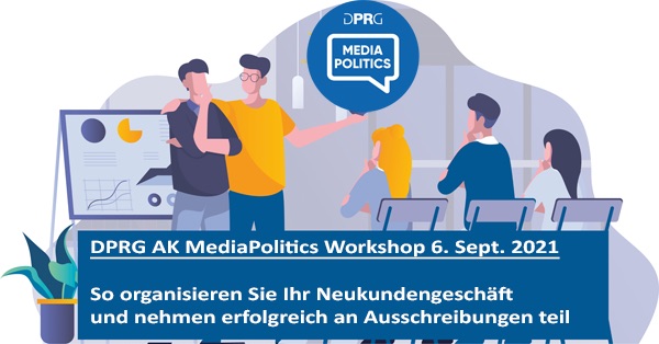 MediaPolitics-Workshop: Erfolgreich an Ausschreibungen der öffentlichen Hand teilnehmen!