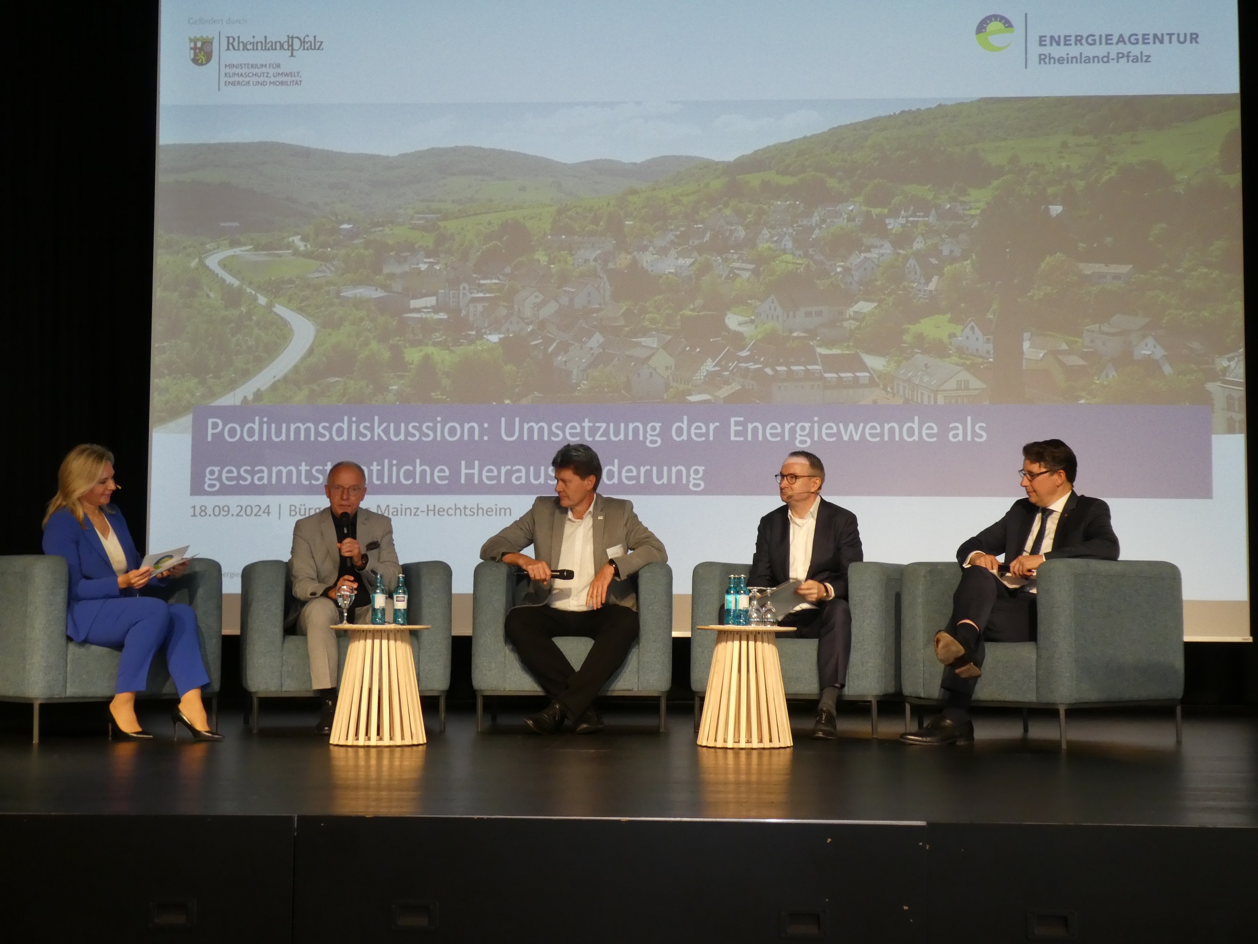 Moderation Jahreskongress Energieagentur Rheinland-Pfalz 2024